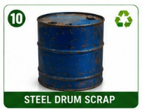Steel Drum Scrap