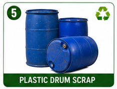 Plastic Drum Scrap